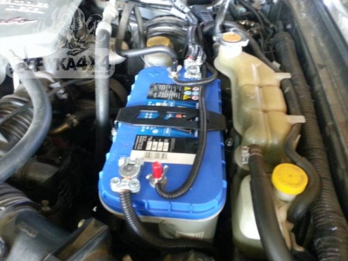 2 Suport baterie suplimentara Nissan Patrol Y61