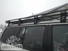 Portbagaj Roof Rack cu plasa pentru Nissan Patrol Y61 Lung