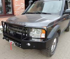 Bara fata OFF ROAD cu bullbar pentru Land Rover Discovery III si IV 2005-2009
