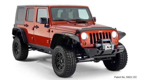 Overfendere Jeep Wrangler JK – model plat_