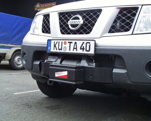 Kit montaj troliu pentru Nissan Navara D40 si Pathfinder R51_