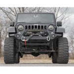 Bara fata Rough Country cu ledbar de 50 cm pentru Jeep Wrangler JL, JK-