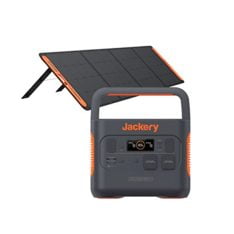 Pachet generator solar Jackery Explorer 2000 PRO + panou solar SolarSaga 200W