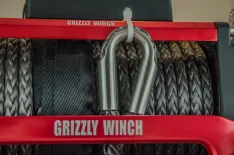 Troliu electric Grizzly Winch 13000lbs 180:1 cu sufa sintetica